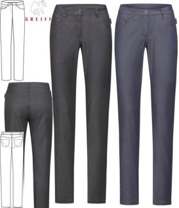 Greiff Damen Jeans Denimoptik 5-Pocket