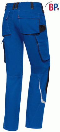BP® Arbeitshose mit Hammerschlaufe & Reflexelemente blau